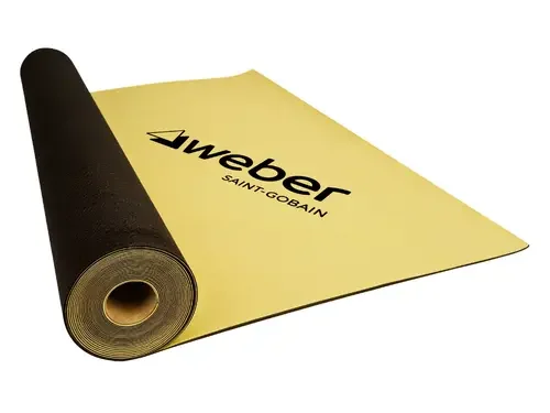 Membrana de impermeabilização weberdry roll da Weber